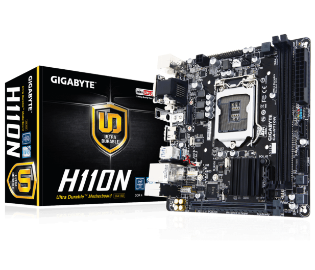 Gigabyte GA-H110N (PCI-E DDR4) - 306693 - zdjęcie
